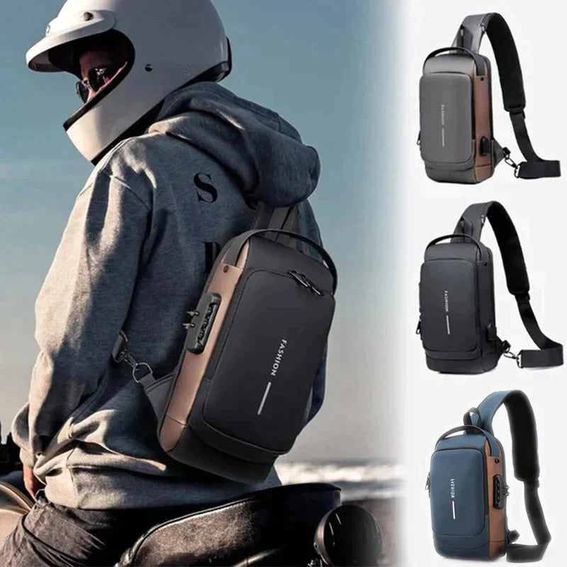Sling Fashion™ - Smart Anti-Tyveri Crossbody Sling Bag