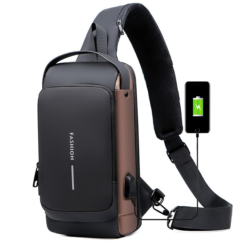 Sling Fashion™ - Smart Anti-Tyveri Crossbody Sling Bag