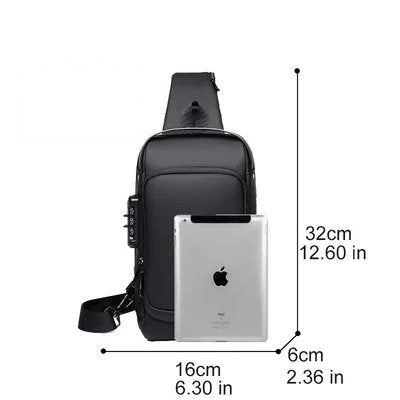 Sling Fashion™ - Smart Anti-Tyveri Crossbody Sling Bag