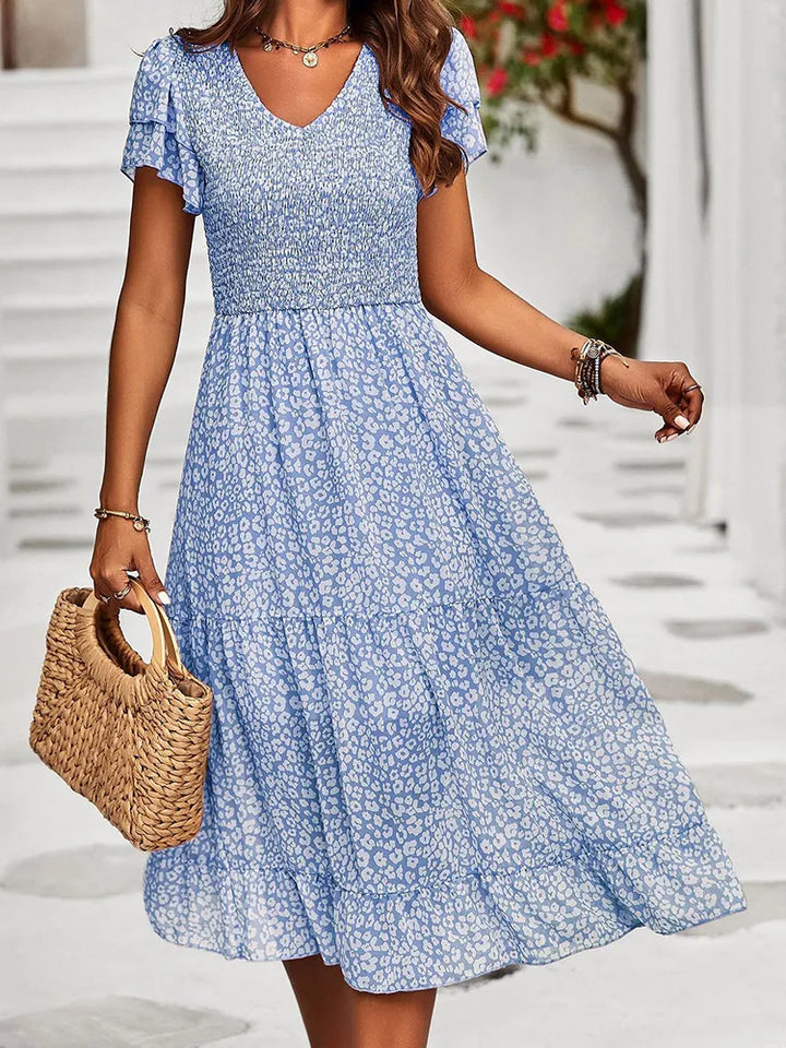 Aubrey™ | Floral fashion dress 