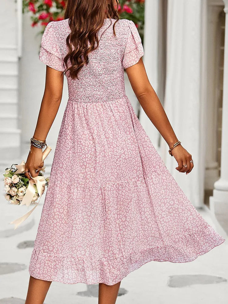 Aubrey™ | Floral fashion dress 