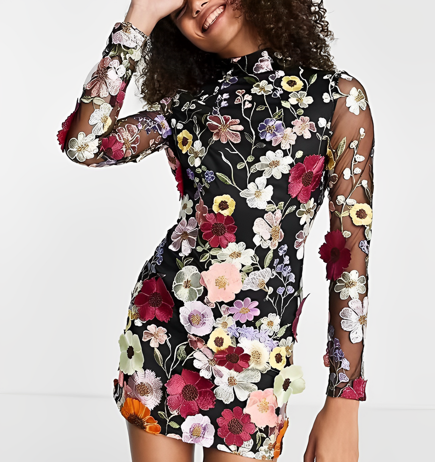 Daisy™ - Elegant blomstret kjole