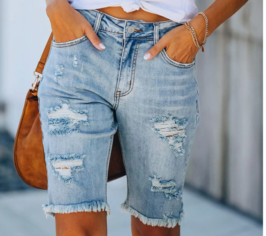 Trina™ | stylish denim shorts