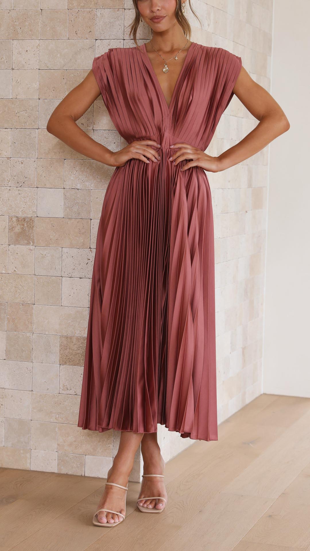 Marcela™ | Elegant kjole med V-hals